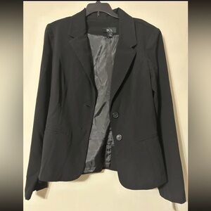 BCX Black Blazer Tailored Suit Jacket
